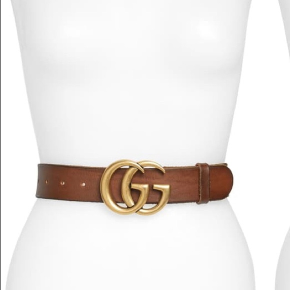 Gucci GG Logo Buckle Belt